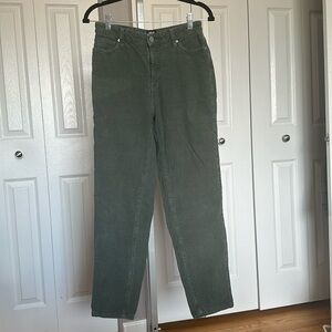 BDG green corduroy pants